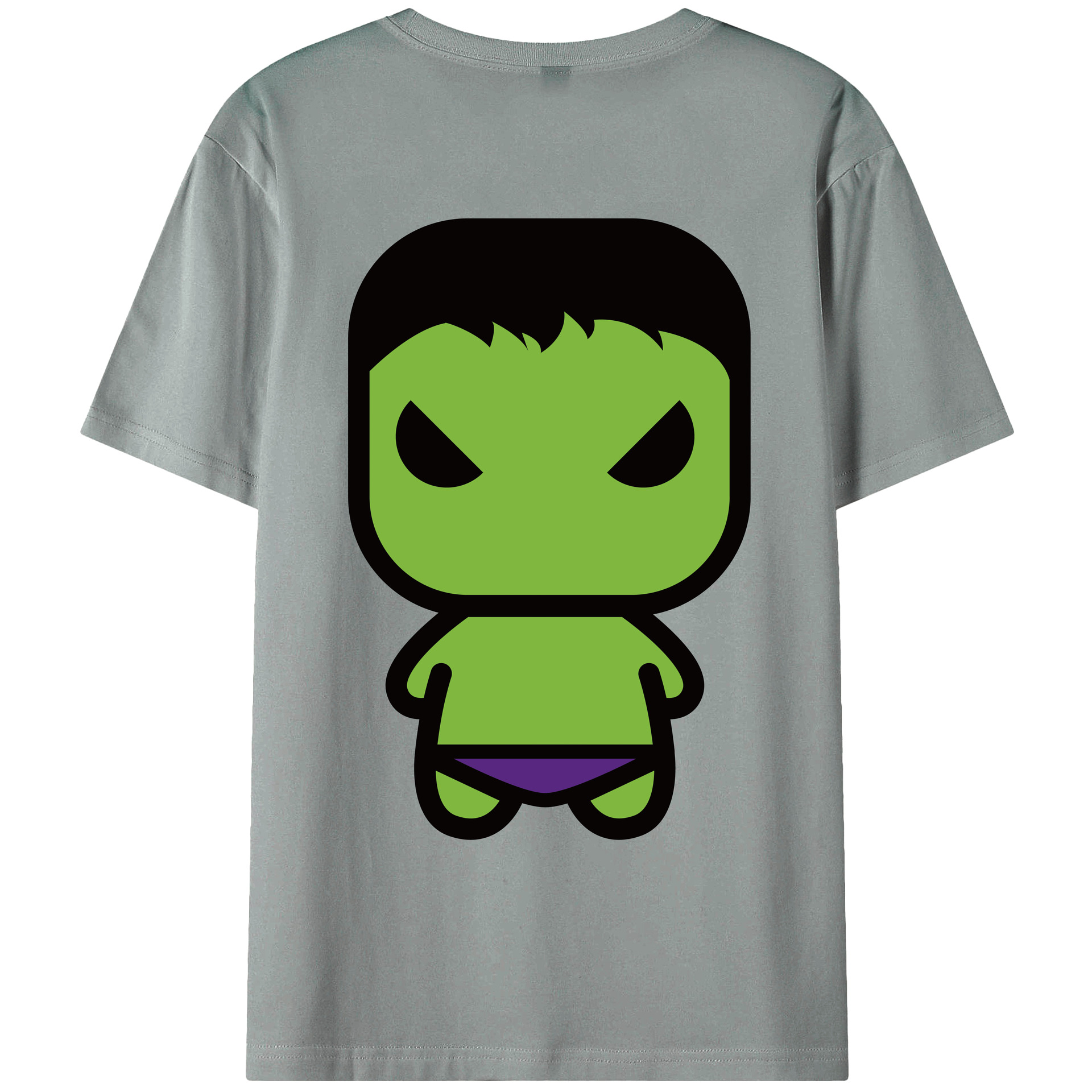 （画像用） アベンジャーズ The Avengers 綿100％ メンズ半袖Tシャツ（バックプリント） 通気性